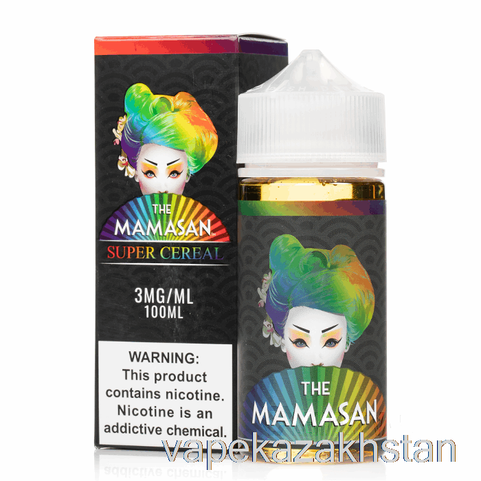 Vape Kazakhstan Super Cereal - The Mamasan E-Liquid - 100mL 0mg